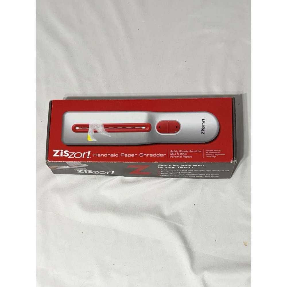 ZisZor! Handheld Paper Shredder - New